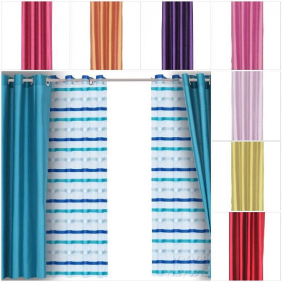 Zasłona Nieprzezroczysta 140 x 245 cm Różne KOLORY!
